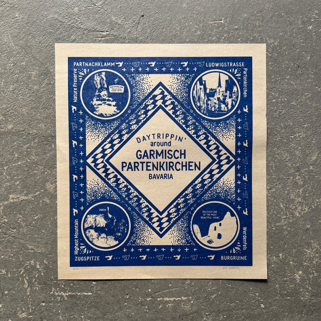 Daytrippin Garmisch-Partenkirchen auf Grau