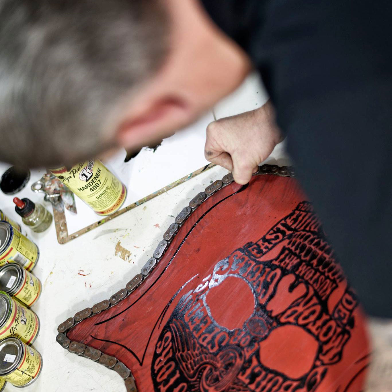 Sorry, we’re riding