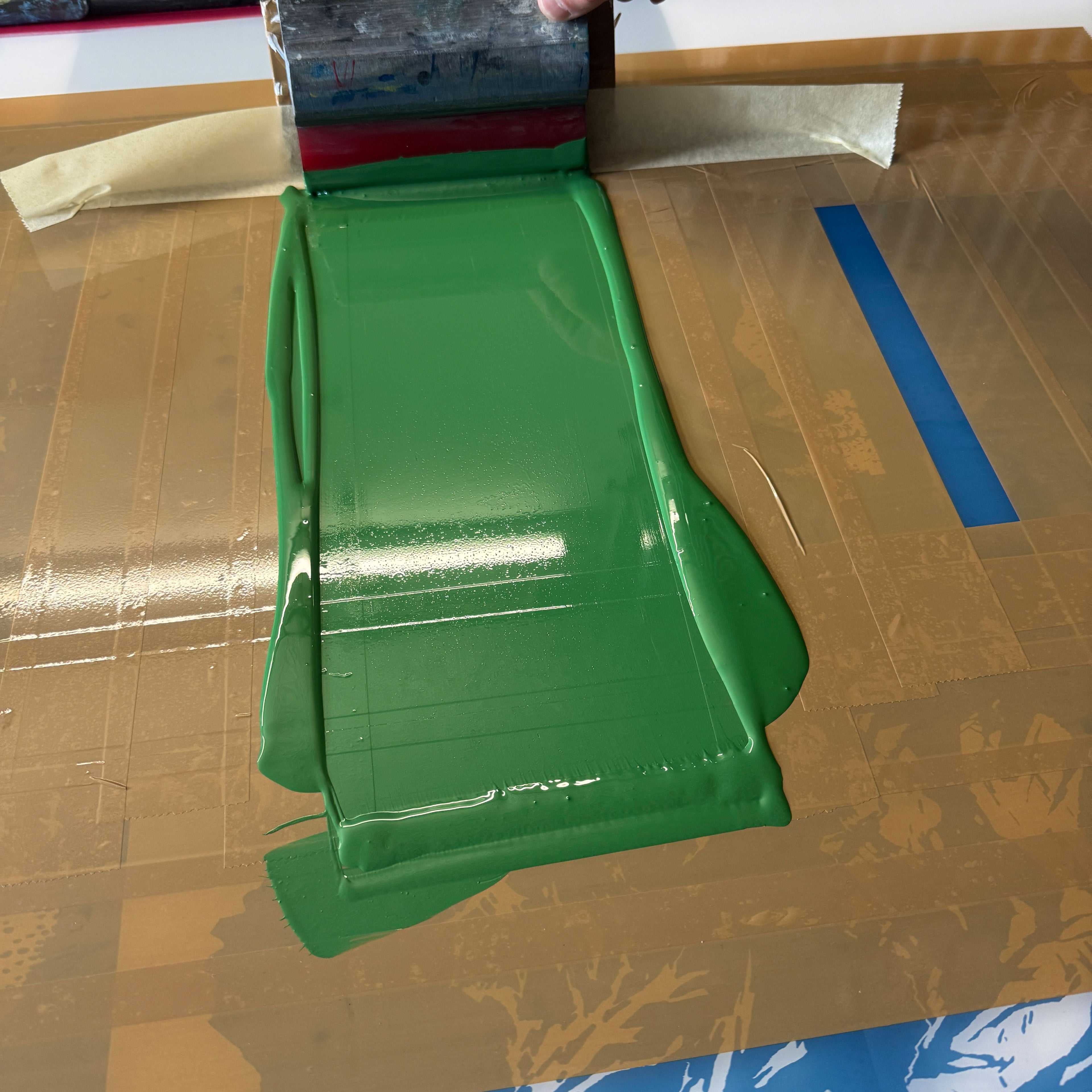 Siebdruck „Zugspitze“