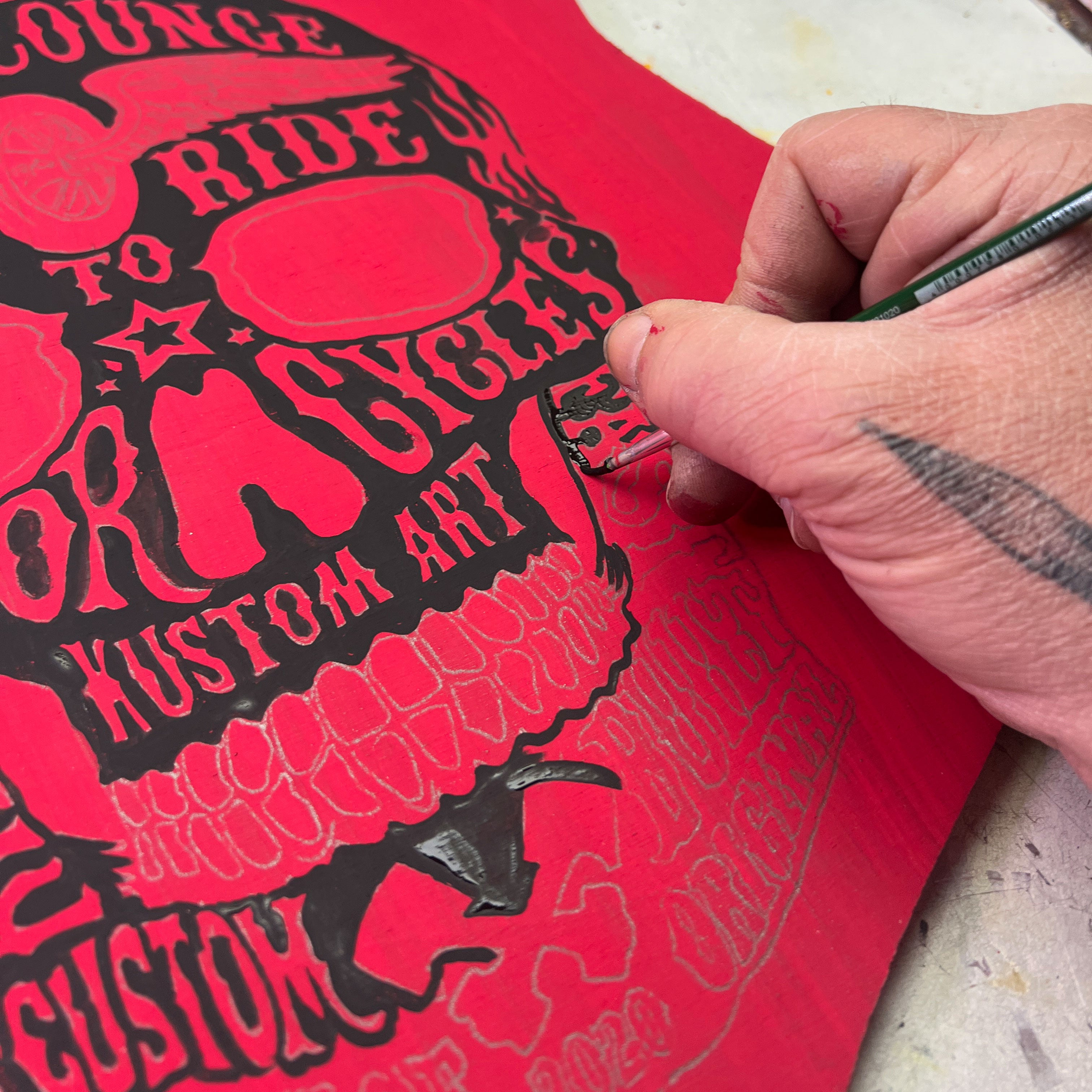 Sorry, we’re riding