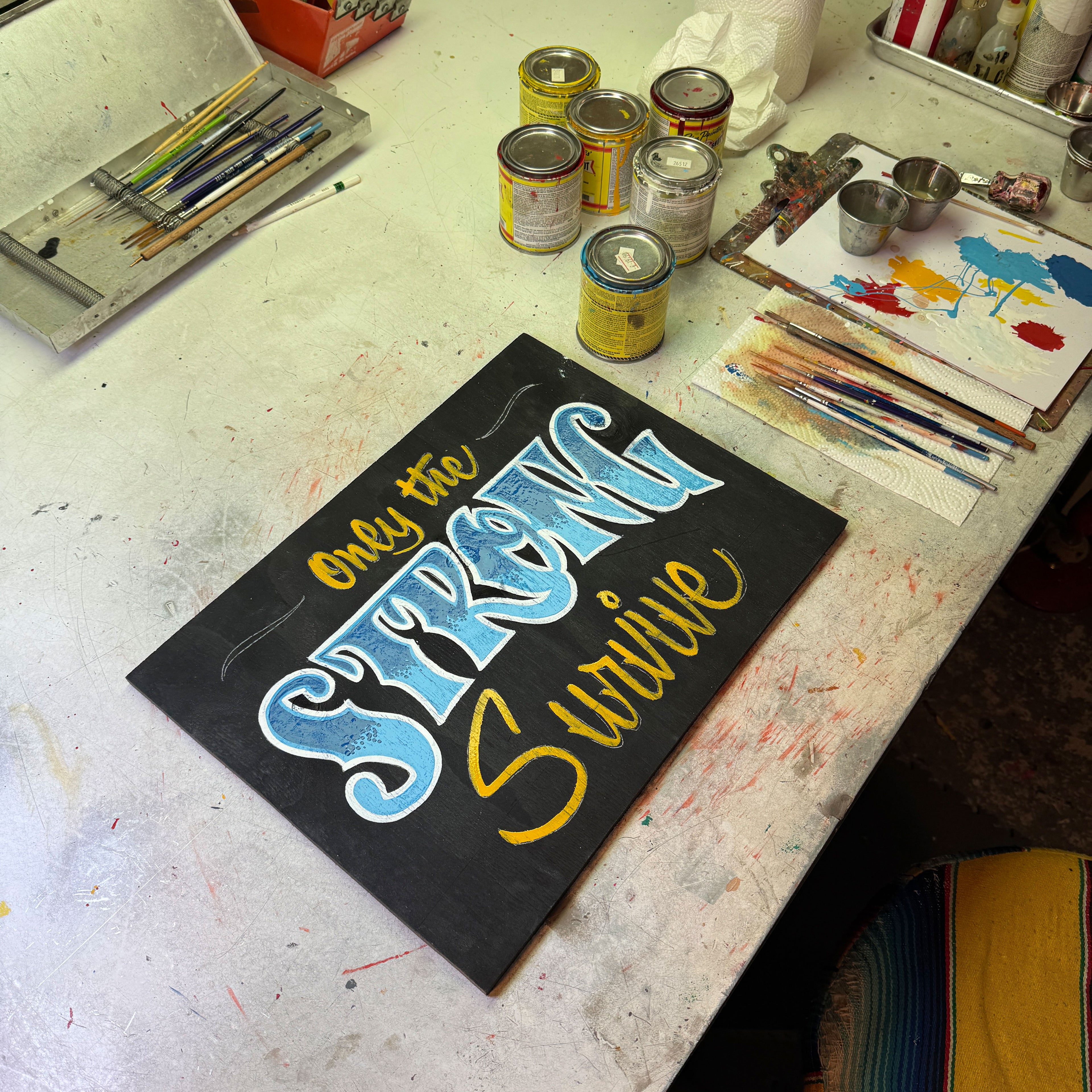 ONLY THE STRONG SURVIVE