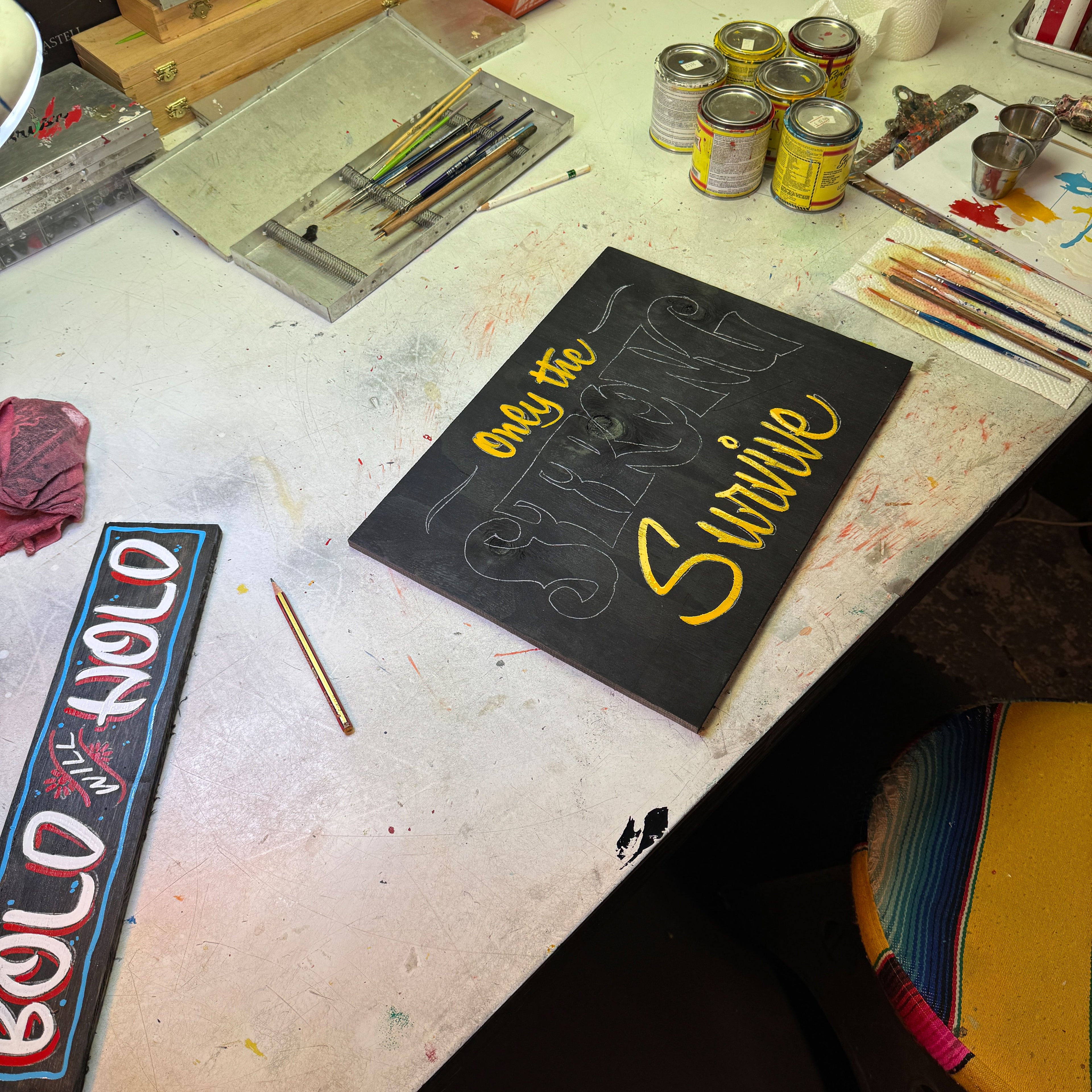 ONLY THE STRONG SURVIVE